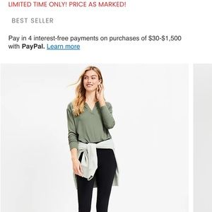 Lou and Grey NWT with side pockets